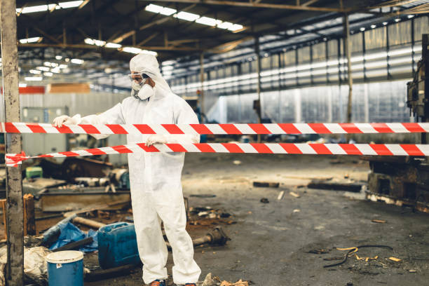 Professional Drug Lab Cleanup technician working in Fillmore, UT